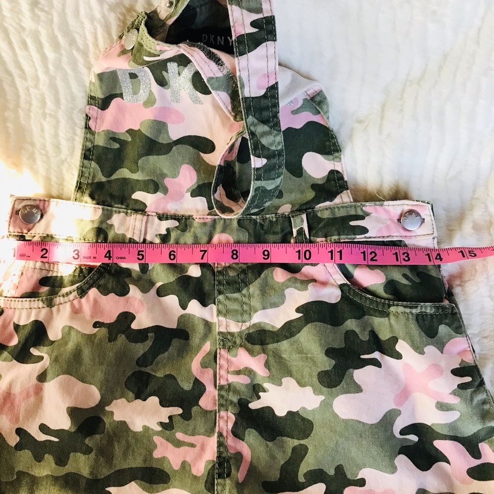 DKNY girls camo overalls - Picture 5 of 8